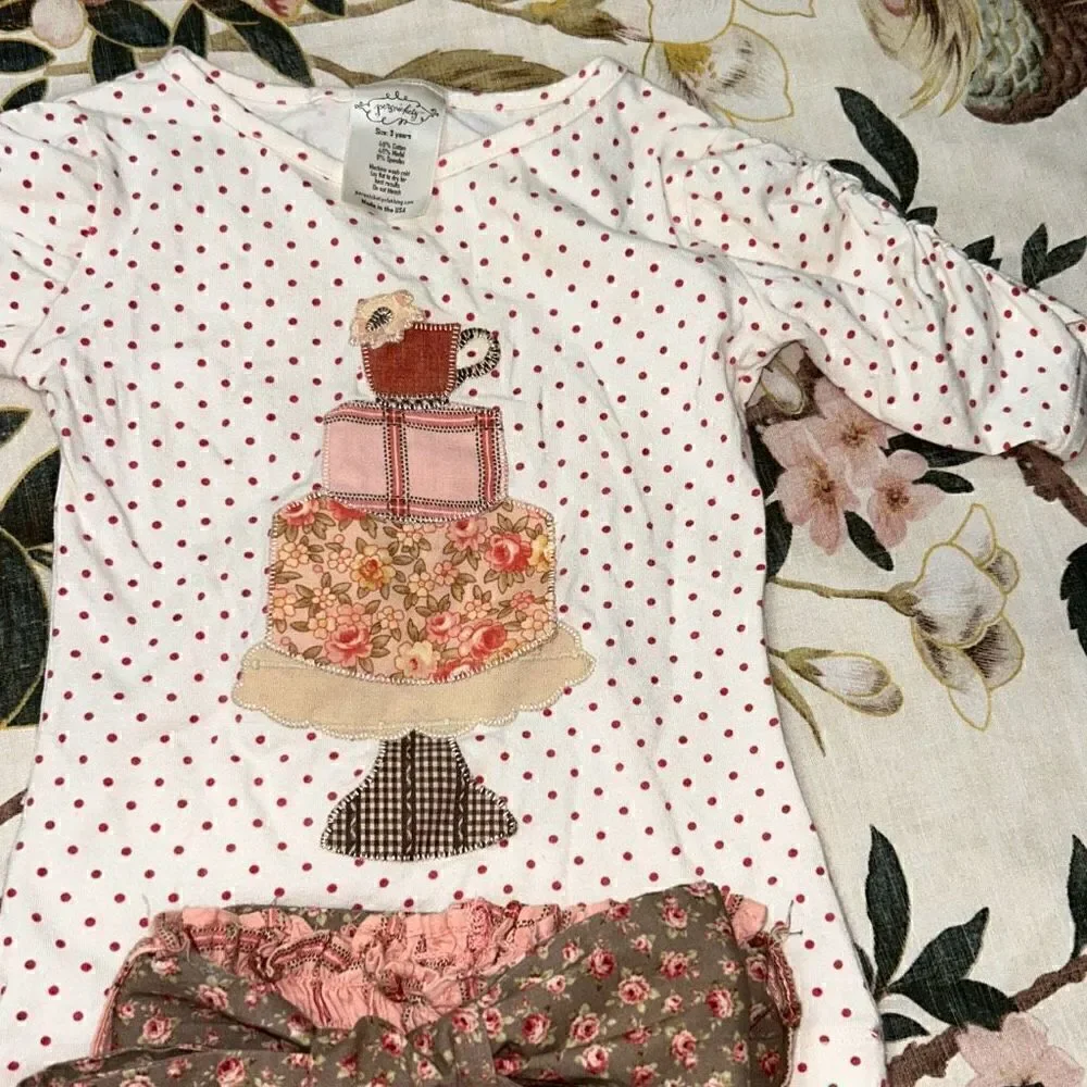 Persnickety tea party bloomer set 2/3